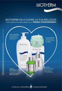 Con Biotherm hai a cuore la tua bellezza - Le Shopping News Il Magazine per gli Appassionati di Moda e Tendenze