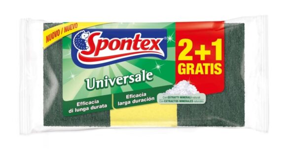 Universale di Spontex la nuova spugna abrasiva con estratti minerali - Le Shopping News Il Magazine per gli Appassionati di Moda e Tendenze