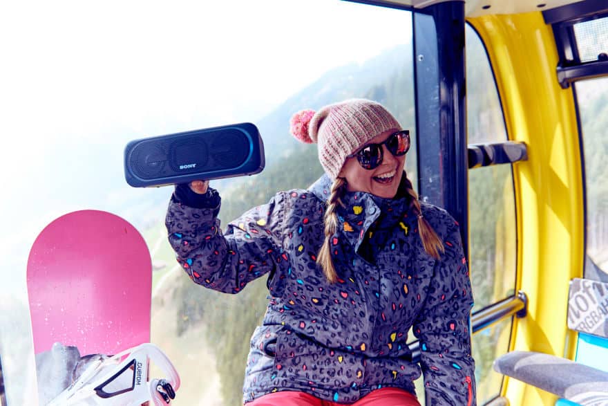 Gli speaker wireless XB40 Extra Bass di Sony protagonisti allo Snowbombing di Mayrhofen - Le Shopping News Il Magazine per gli Appassionati di Moda e Tendenze