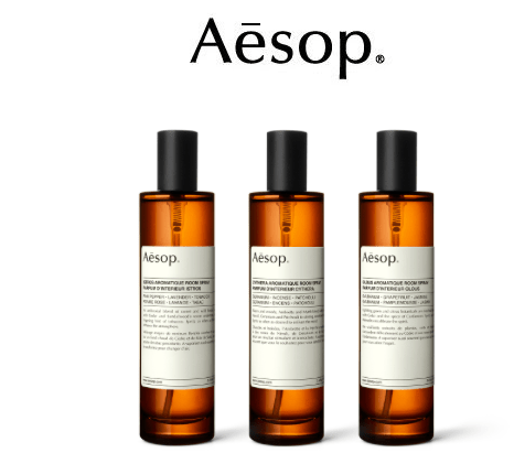 Da Aesop originali Spray Aromatici per ambiente - Le Shopping News Il Magazine per gli Appassionati di Moda e Tendenze