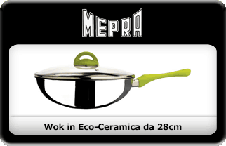 Padelle Eco – ceramica di Mepra