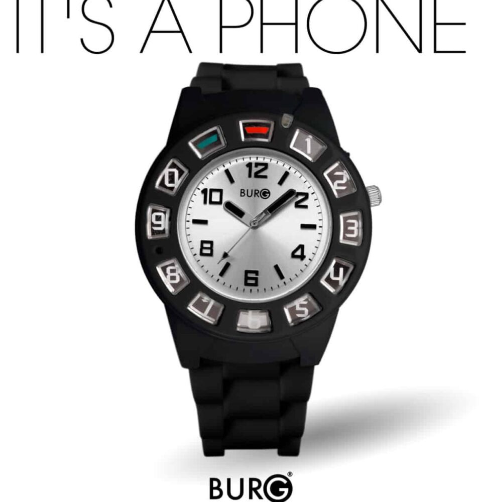 Burg watch best sale phone