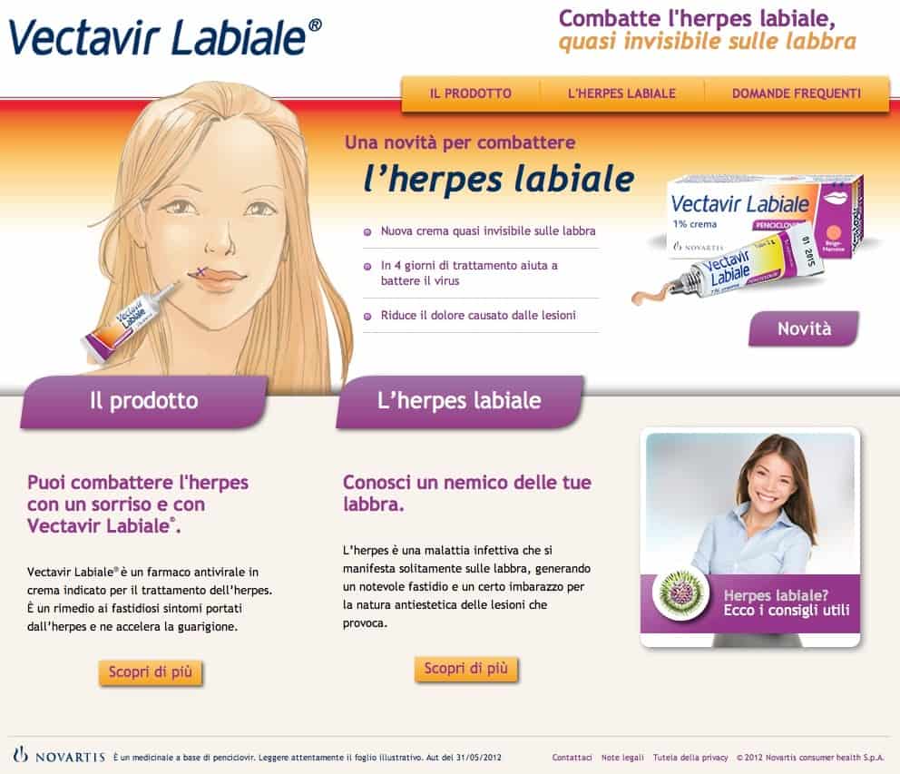 Conoscere L Herpes Labiale Sul Nuovo Sito Firmato Novartis Le