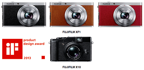 X10 e XF1, le digitali compatte di Fujifilm, premiate con l’iF Product Design Awards 2013