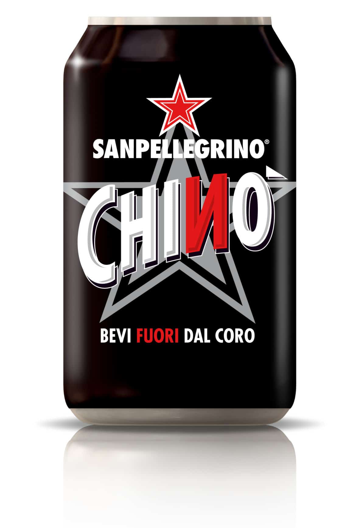 Chinò Sanpellegrino, per bere “FUORI DAL CORO”