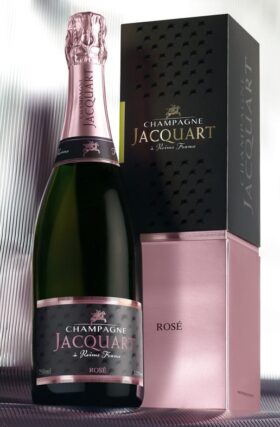 Delicato CHAMPAGNE ROSÉ JACQUART per la festa della mamma