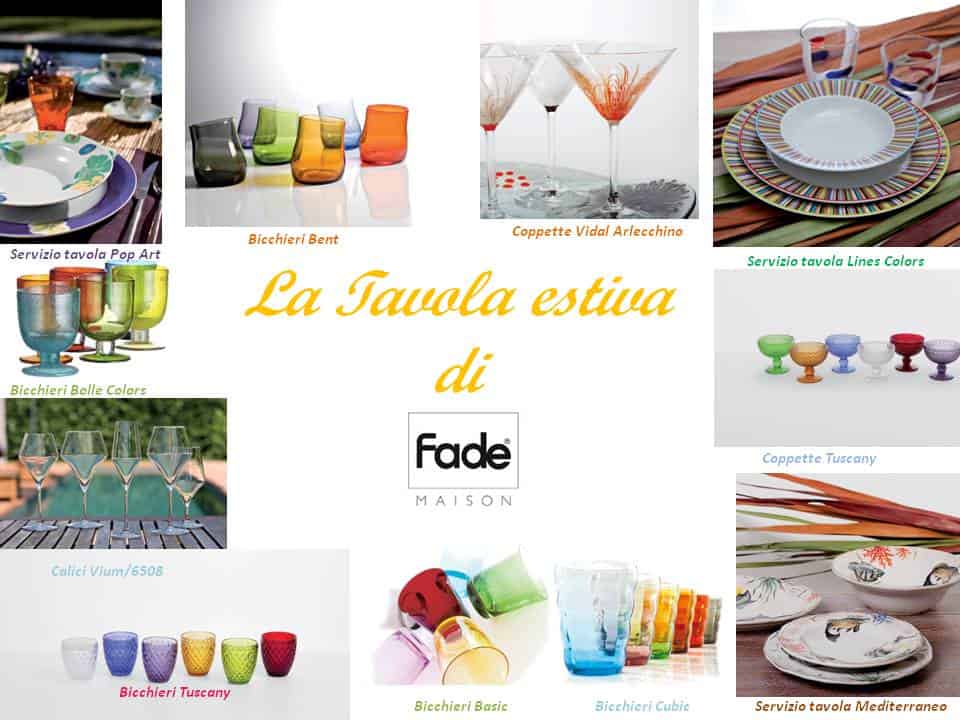 La colorata tavola estiva di Fade‏