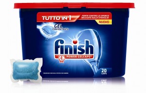 Finish Power Gel Caps: per stoviglie brillanti e pulite come non mai!