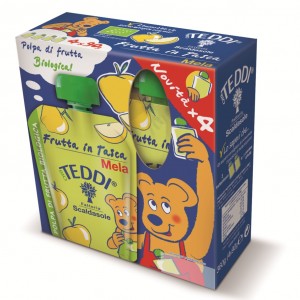 Frutta in Tasca di Teddi: nuovo packaging e tanta vitamina C!