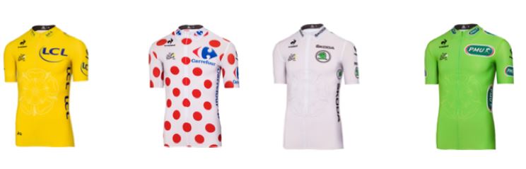 La maglia gialla del Tour de France 2014 rende omaggio all'Inghilterra