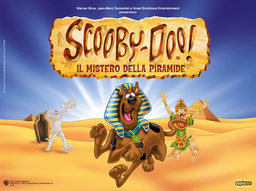 Il divertente musical "Scooby Doo - Il Mistero della Piramide" arriva a Milano!