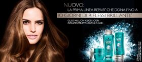 Da Testanera arriva Gliss Million Gloss, la linea che regala capelli brillanti come non mai!