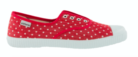 sneaker victoria a pois