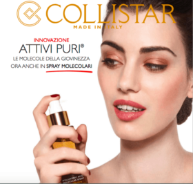 spray molecolari firmati Collistar