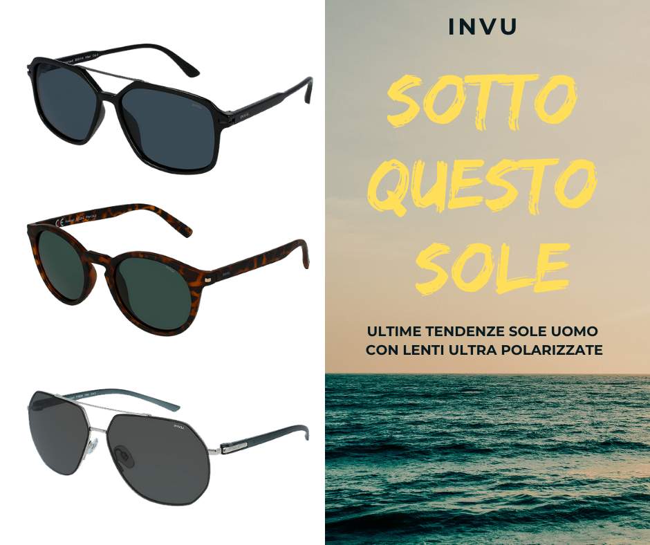 Invu: la moda eyewear uomo 2020