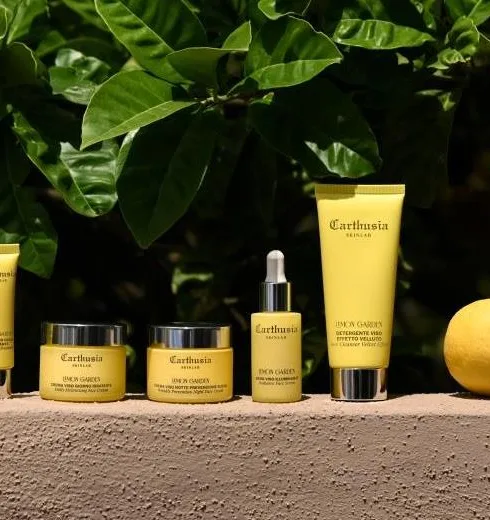 Carthusia Skinlab Lemon Garden, la prima collezione skincare del marchio