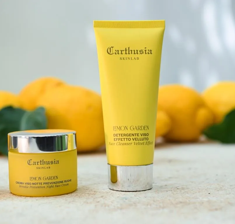 Carthusia Skinlab Lemon Garden, la prima collezione skincare del marchio - Le Shopping News Il Magazine per gli Appassionati di Moda e Tendenze