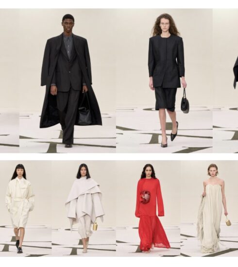 Calvin Klein Collection Fall 2025: minimalismo sotto la direzione di Veronica Leoni