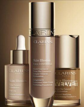 Innovazione Clarins: con Skin Illusion Full Coverage un colorito perfetto 24h e senza sorprese