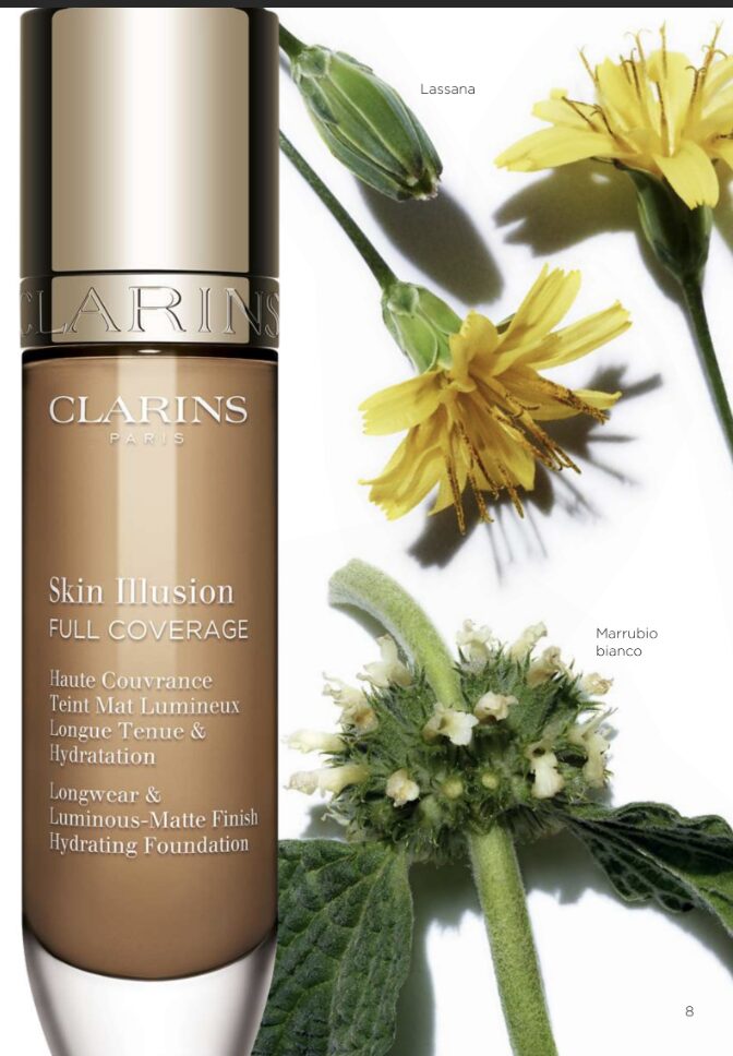 Innovazione Clarins: con Skin Illusion Full Coverage un colorito perfetto 24h - Le Shopping News Il Magazine per gli Appassionati di Moda e Tendenze